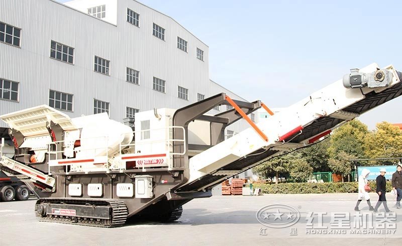 小型履帶石頭破碎機匠工于心，環保達標，不怕污染