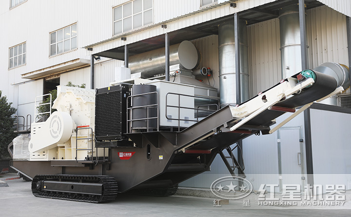 移動式履帶河卵石細碎一體機，價格實惠，可隨時免費在線預約咨詢 