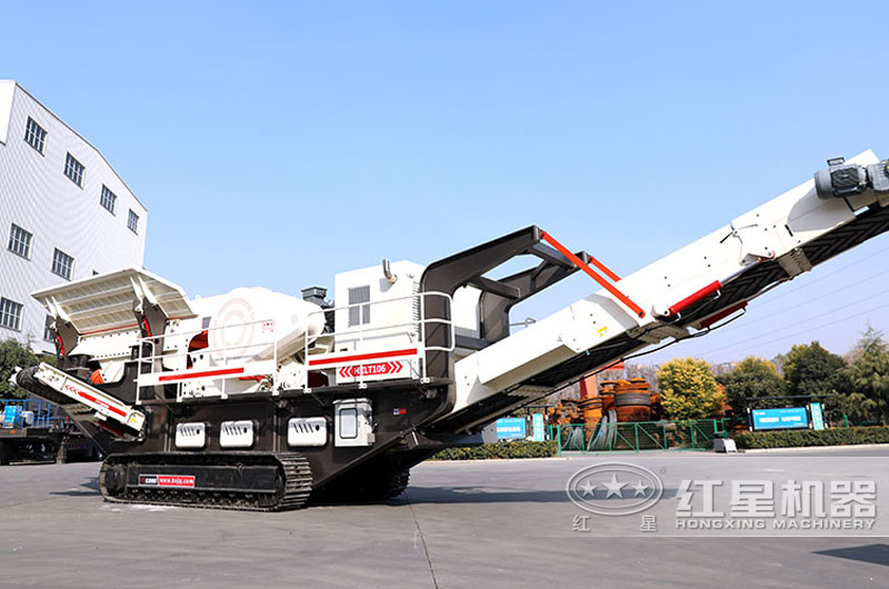 履帶式車載鄂破機，時產(chǎn)50噸現(xiàn)貨