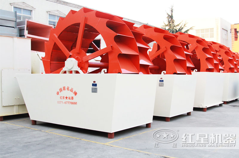 洗砂機(jī)可實現(xiàn)水循環(huán)利用，洗凈度高達(dá)95%