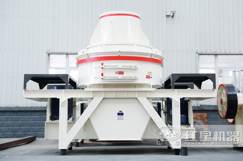 直通沖擊式青石制砂機，石粉含量2%以下