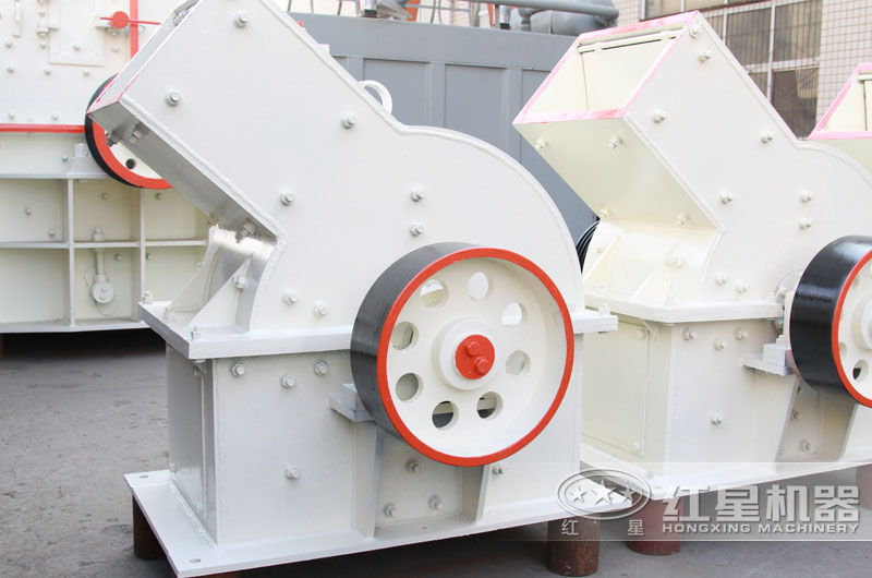 小錘式制砂機，體積小，耗能少