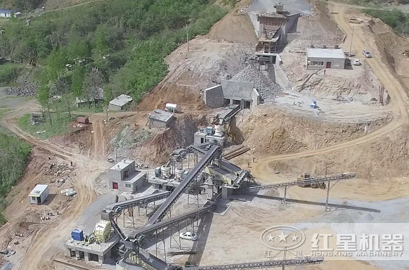 破碎現場航拍圖