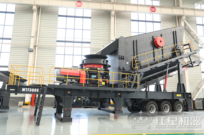 輪胎式移動破碎機