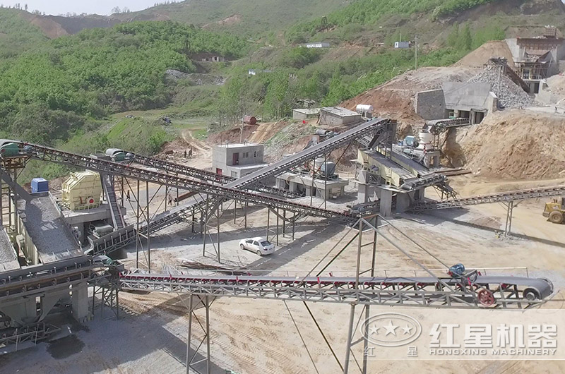 河北大型破碎現場