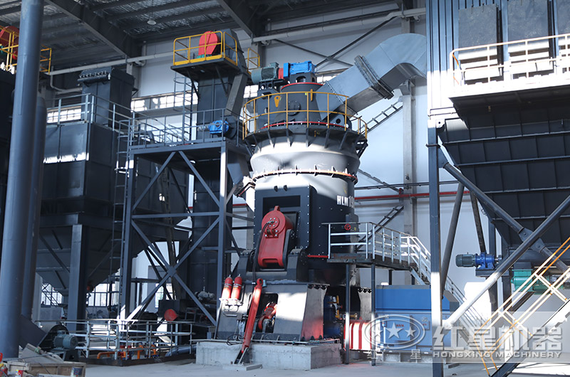 立磨制粉現(xiàn)場